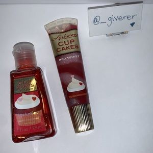 Red Velvet Liplicious CUPCAKES 🧁 🍰 Set Sealed Lipgloss